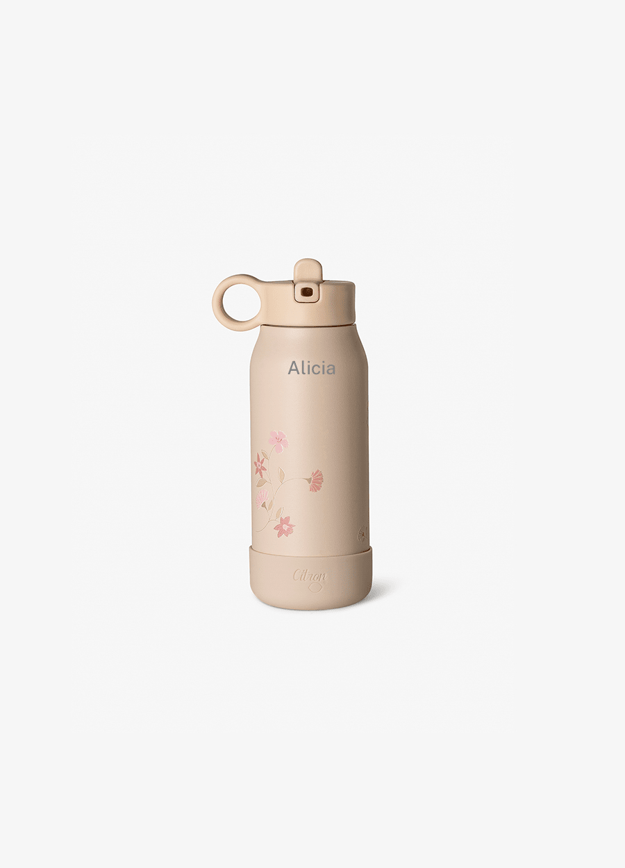 Mini Water Bottle - 250ml - Flowers