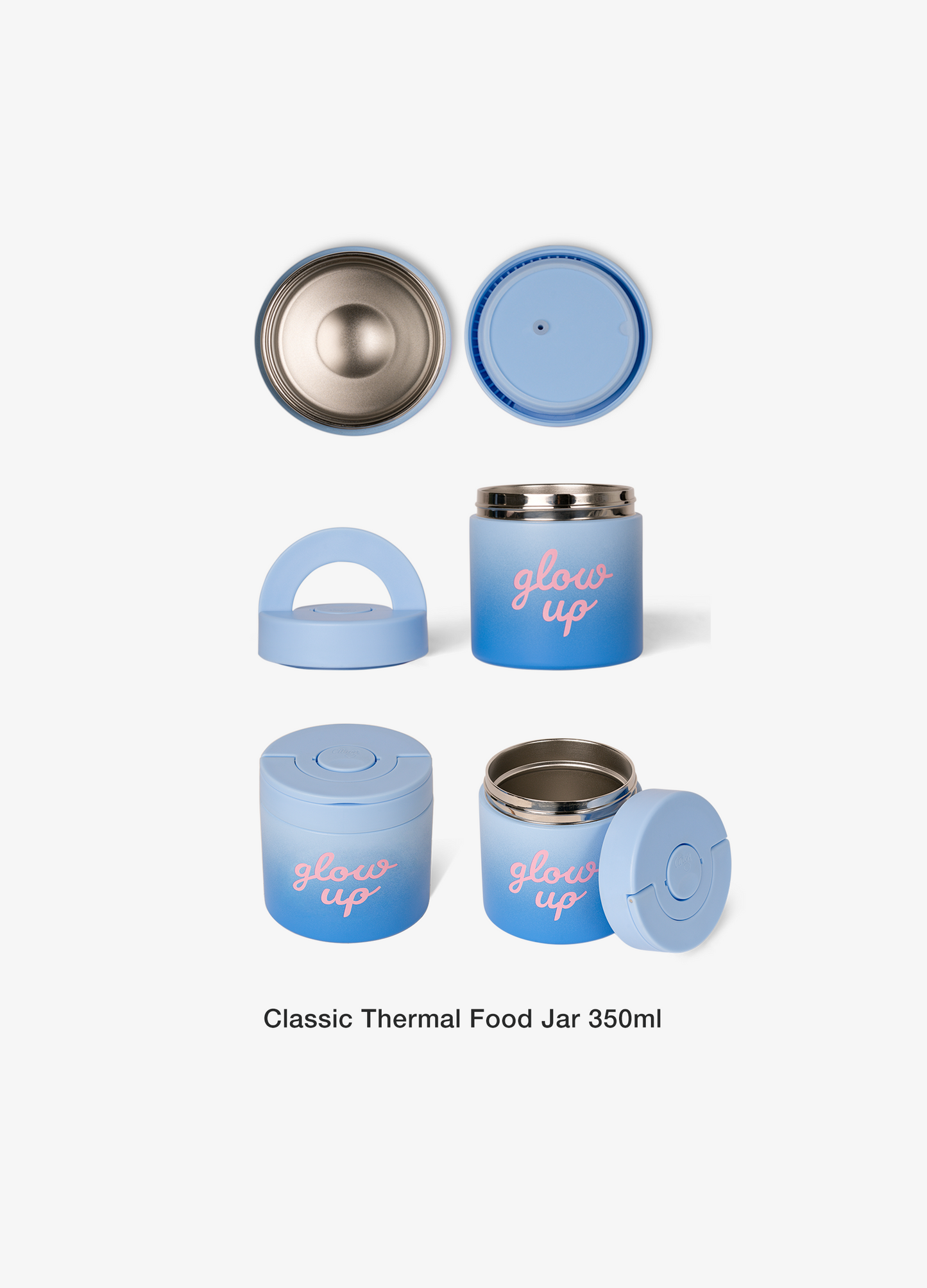 All-in-One Lunch Set - Blue Glow Up