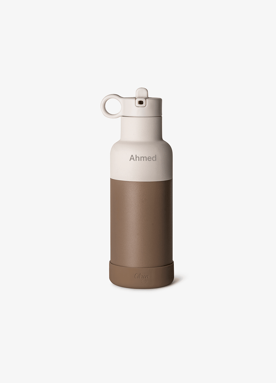 Water Bottle - 500ml - Brown