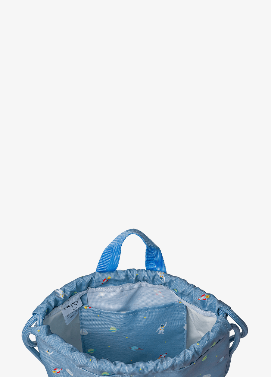 Drawstring Wet Bag - Spaceship