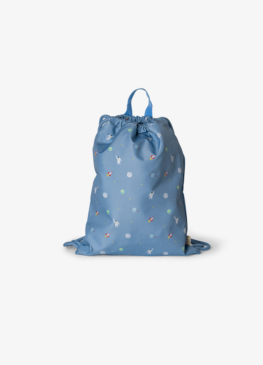 Drawstring Wet Bag - Spaceship