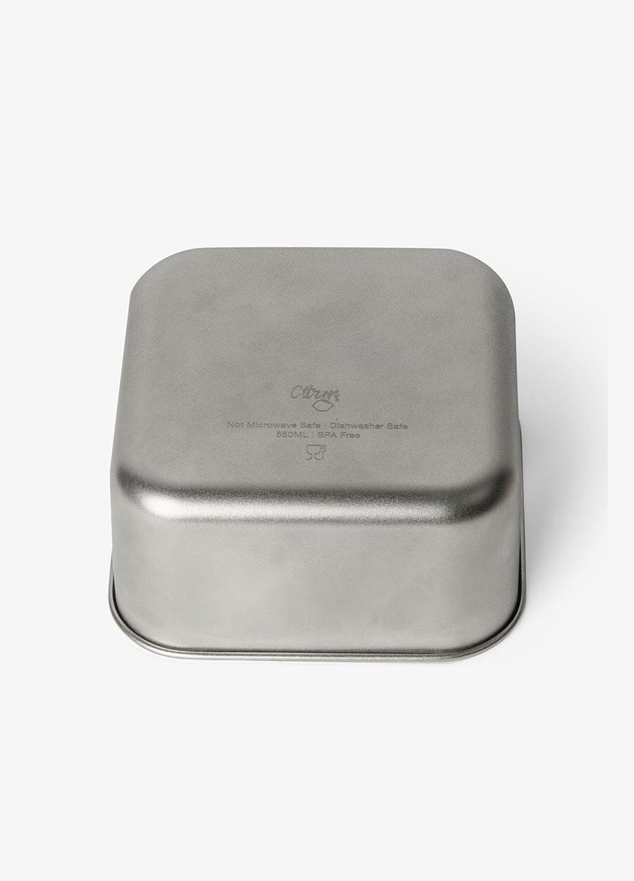 Stackable Stainless steel Lunchbox - Set of 3 - Mermaid