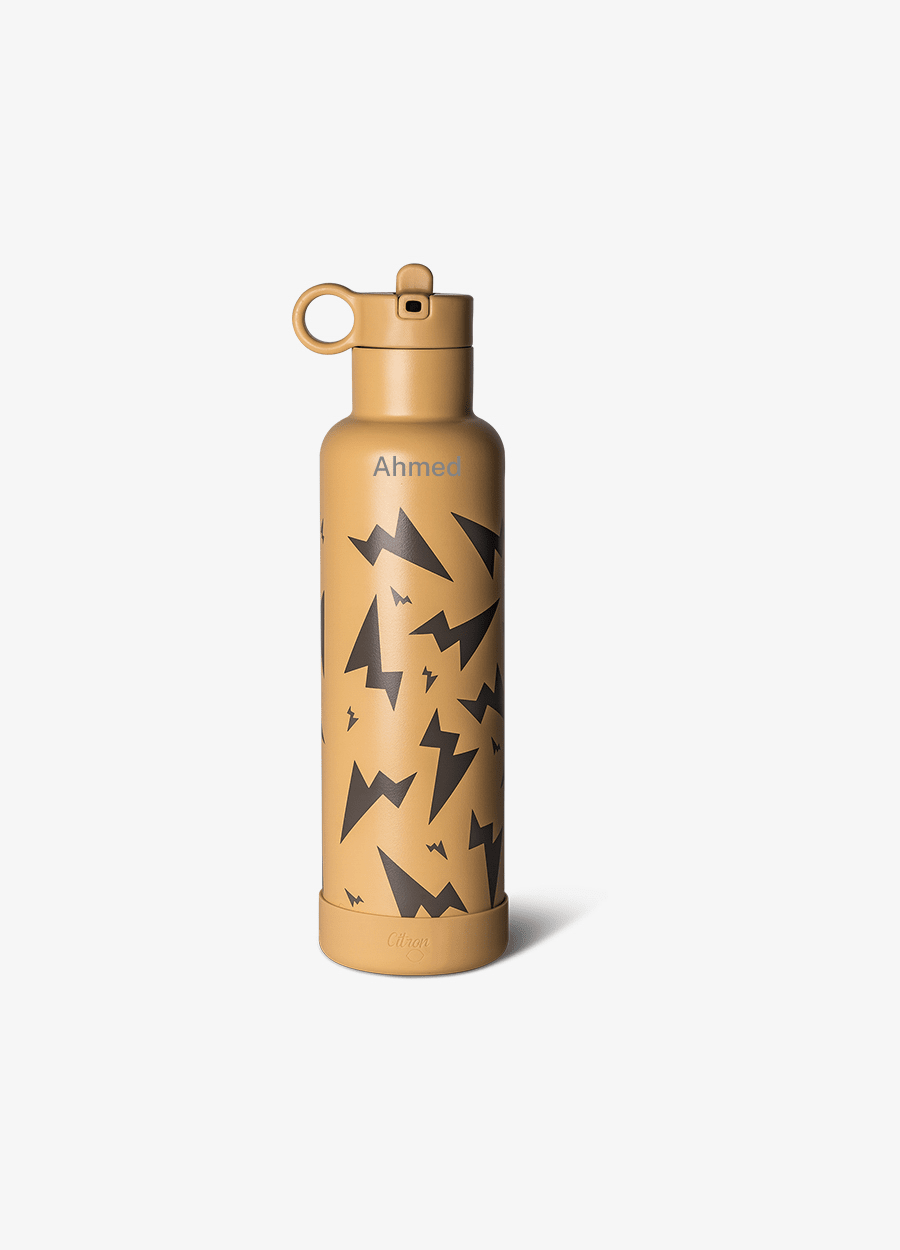 Water Bottle - 750ml - Thunder Yellow