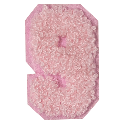 Pink Number '9'
