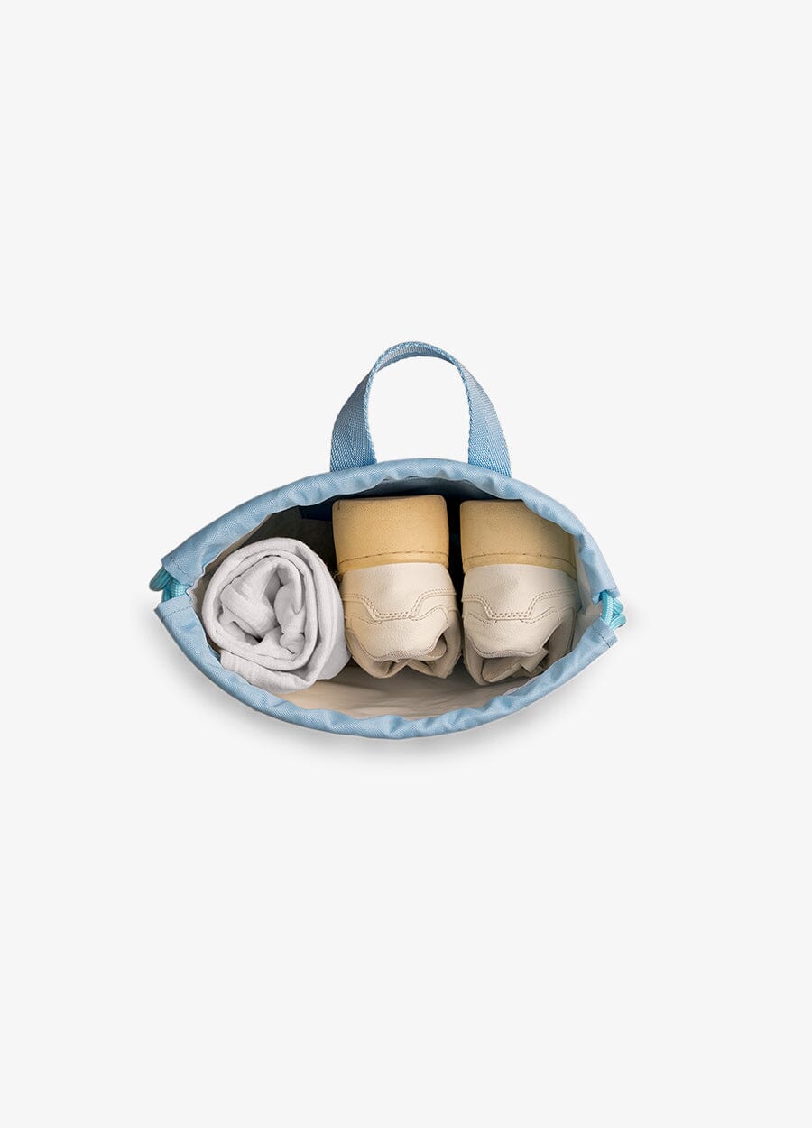 Drawstring Wet Bag - Blue Glow Up