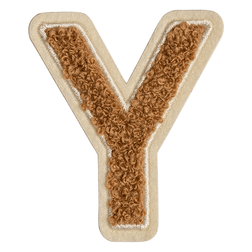 Caramel Letter 'Y'