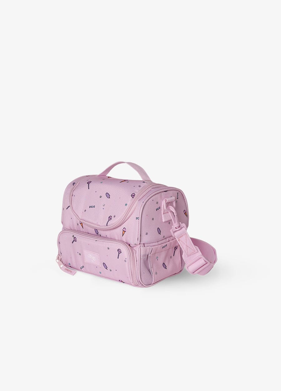 2 Compartment Insulated Lunch Bag - Stromy Unicorn