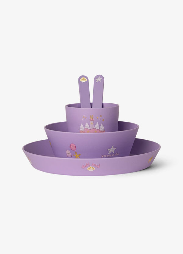 Bio Based Tableware set - Mermaid