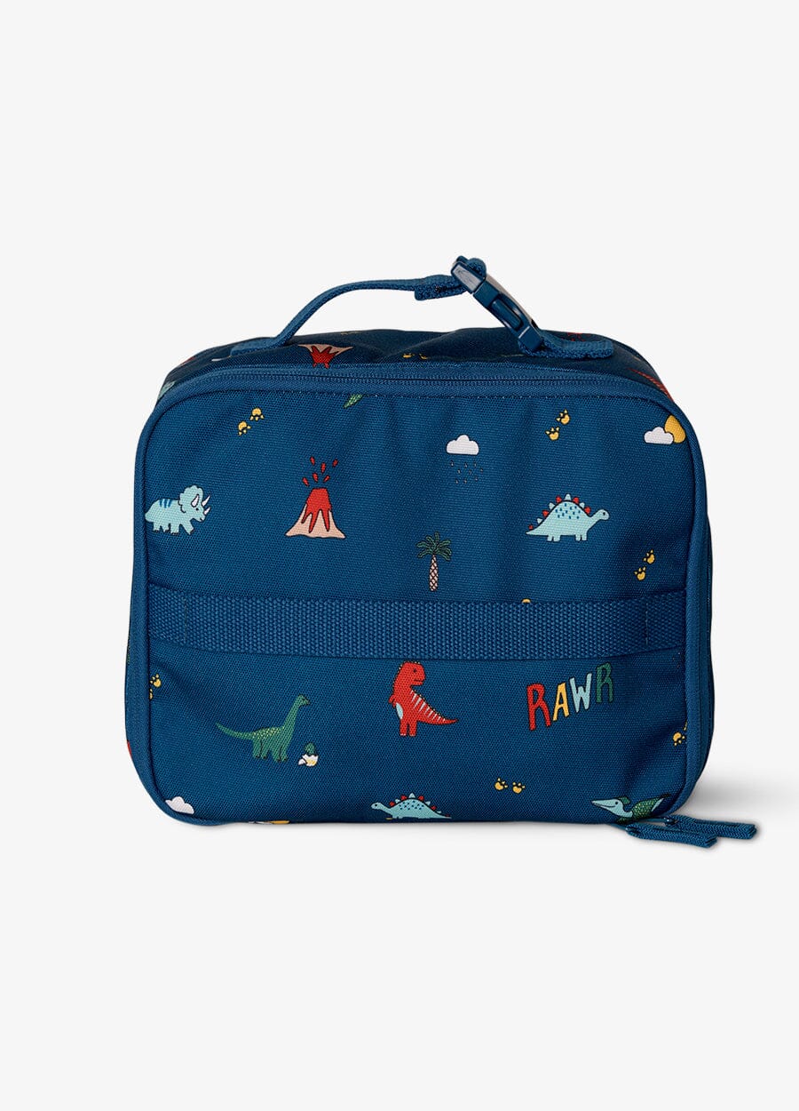 Insulated Square Lunch bag - Dino