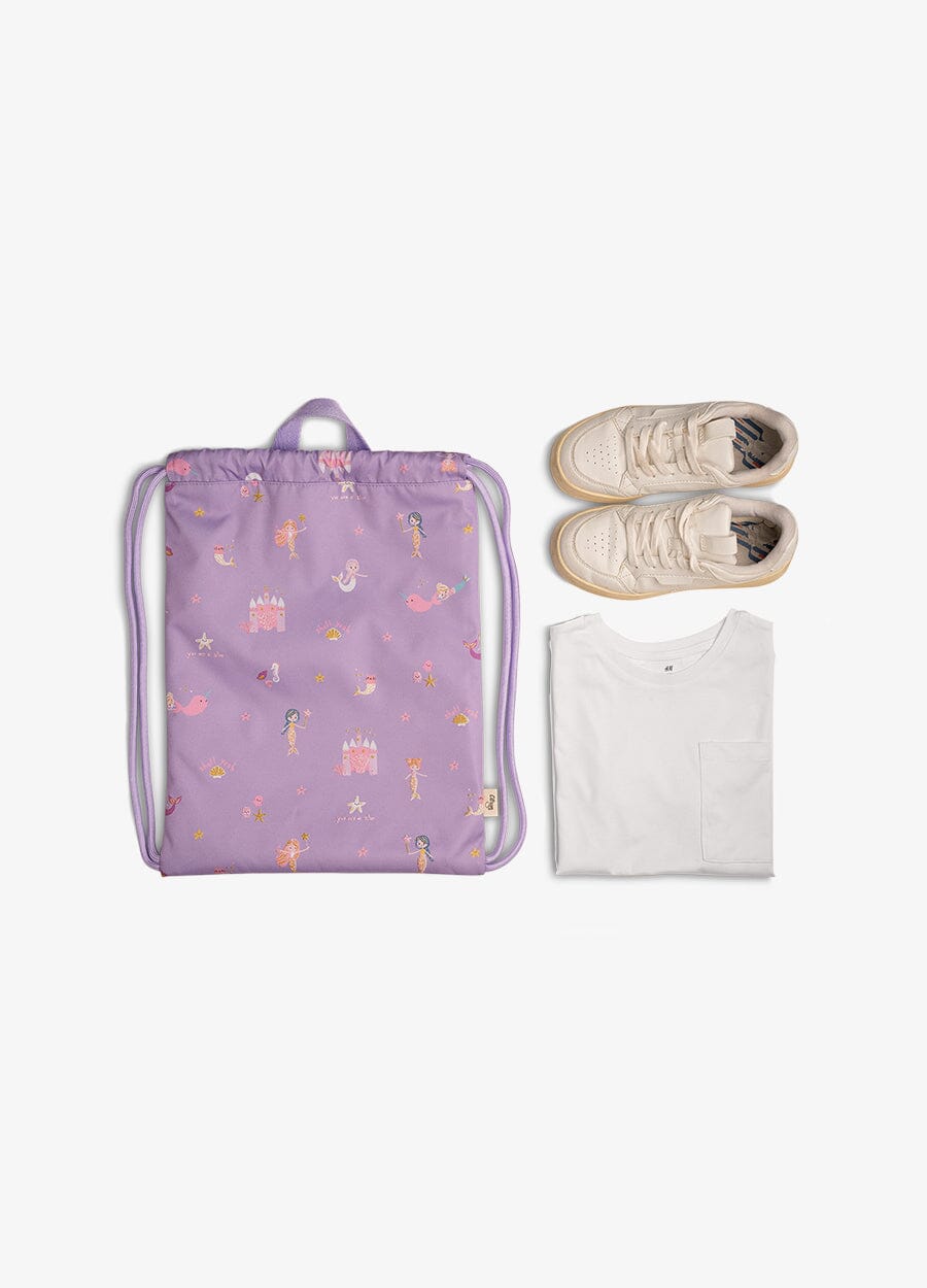 Drawstring Wet Bag - Mermaid