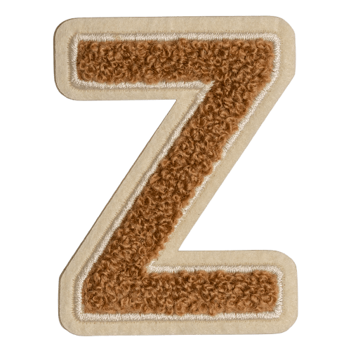 Caramel Letter 'Z'
