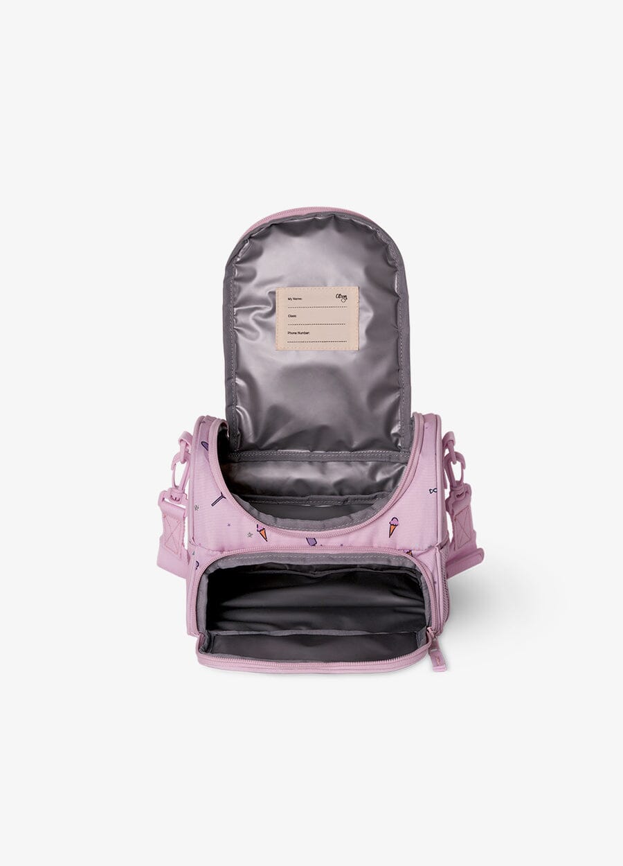 2 Compartment Insulated Lunch Bag - Stromy Unicorn