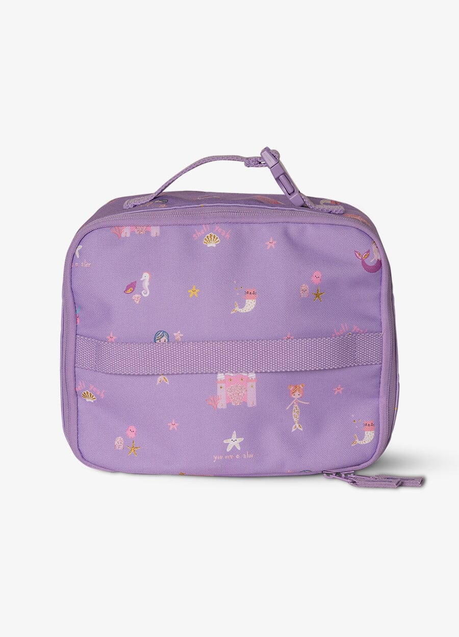 Insulated Square Lunch bag - Mermaid