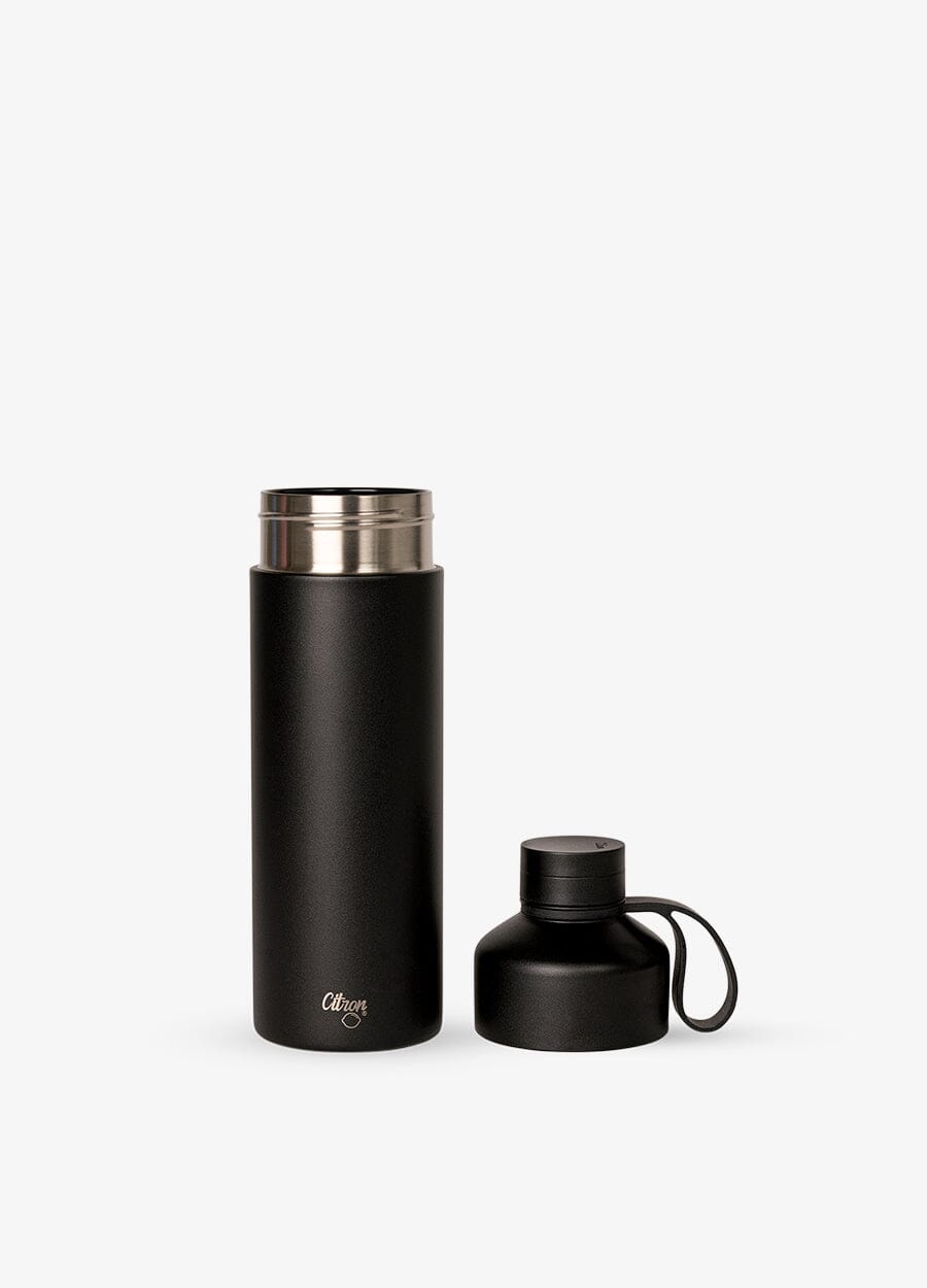 Duo Sip Thermal Water Bottle 750ml - Black