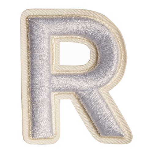 White Letter 'R'