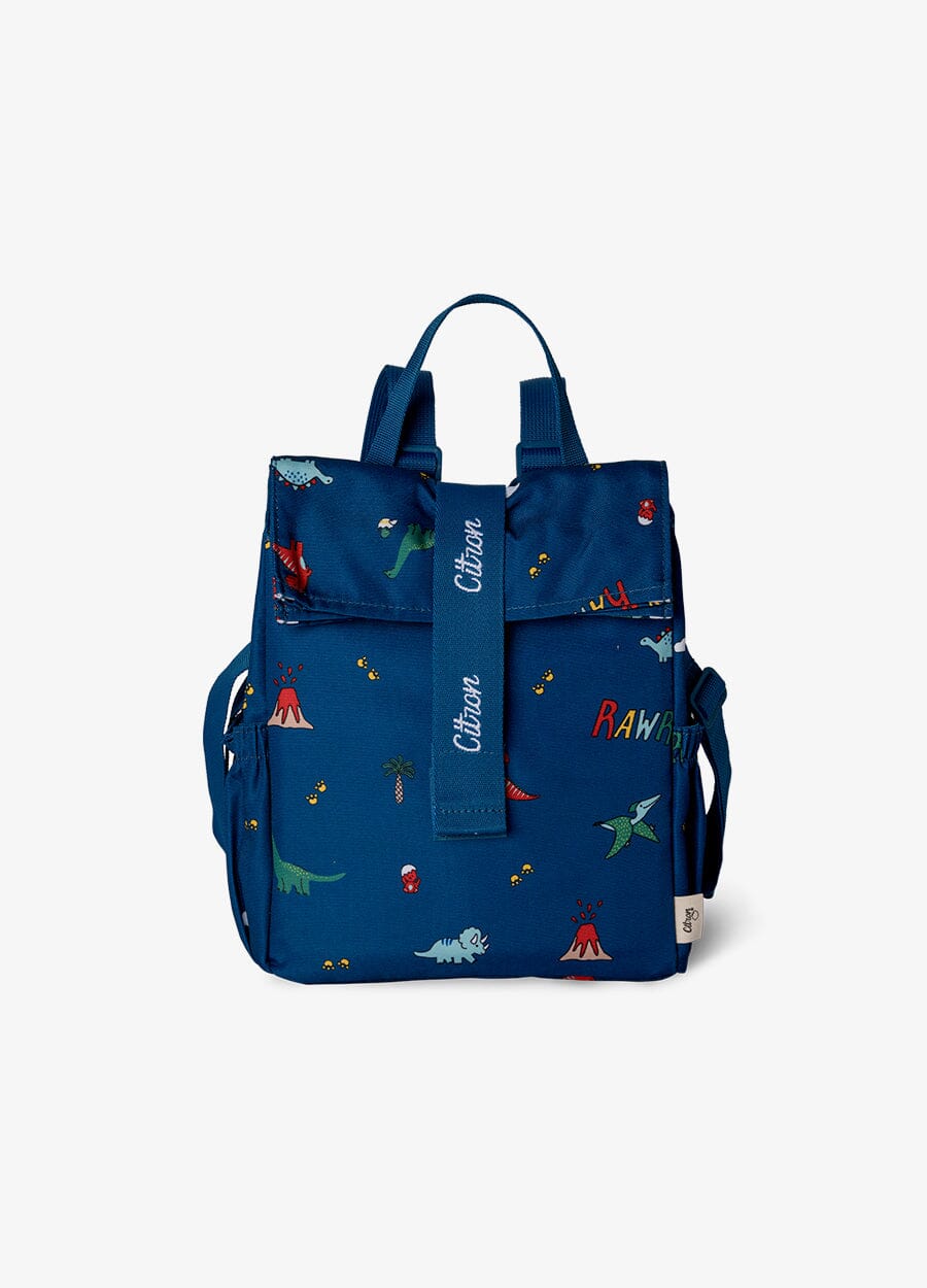 Insulated Rollup Lunch Bag - Dino