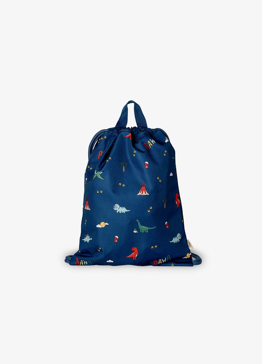 Drawstring Wet Bag - Dino