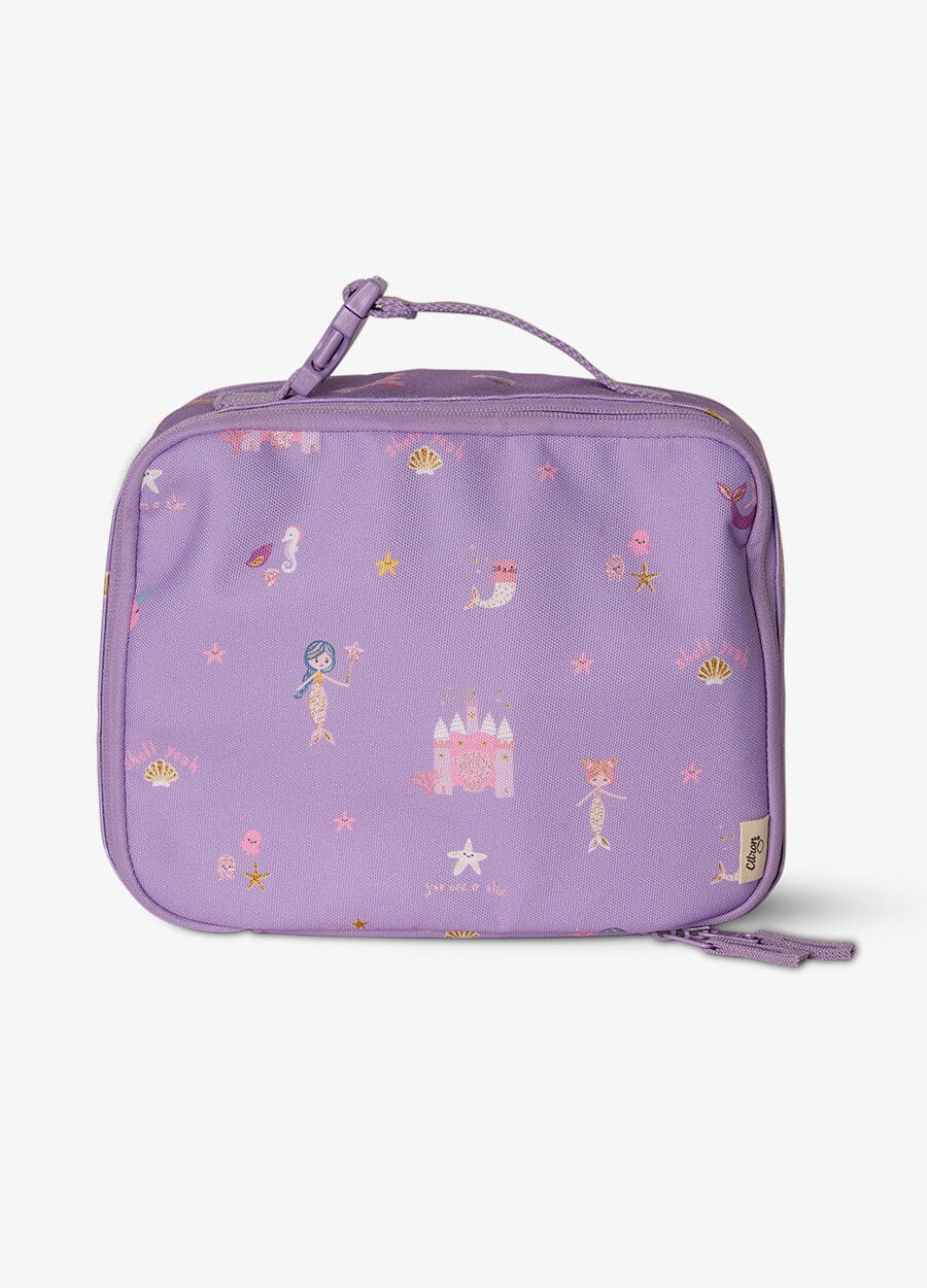 Insulated Square Lunch bag - Mermaid