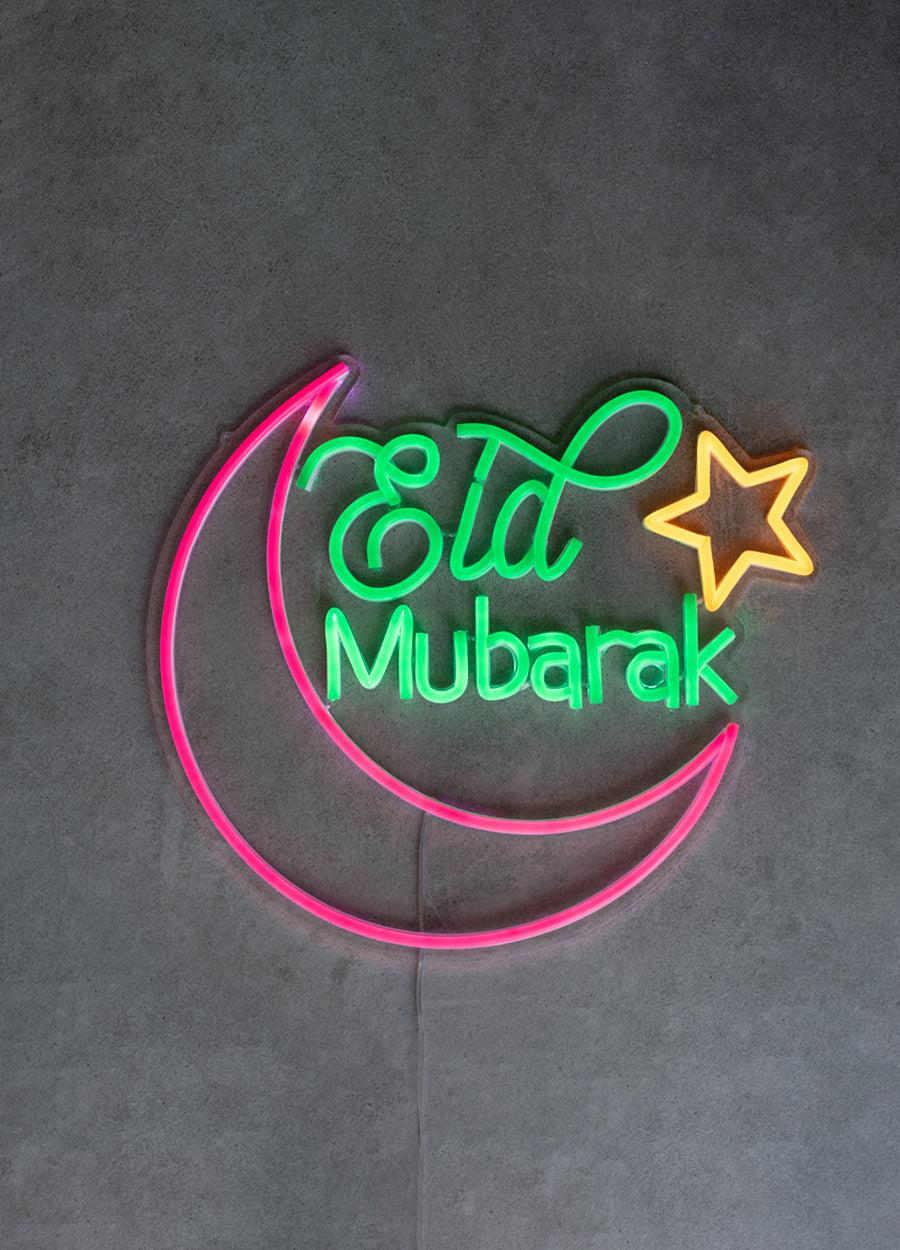 Eid Neon Decor Sign