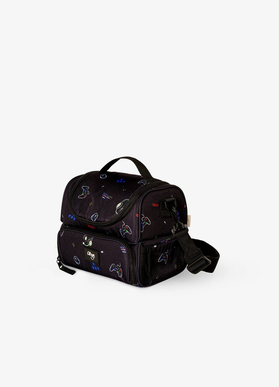 2 Compartment Insulated Lunch Bag - Gaming