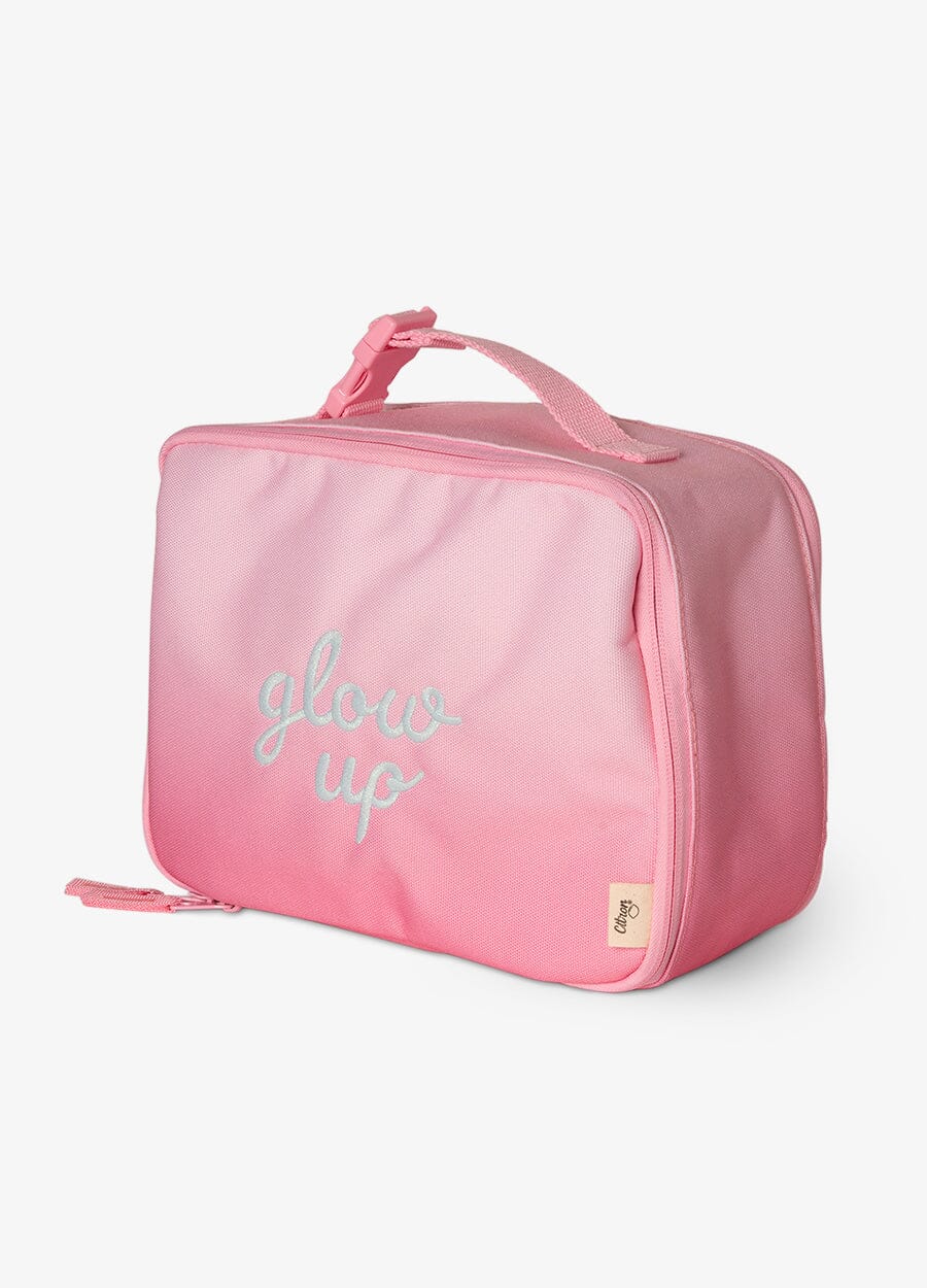 Insulated Square Lunch bag - Pink Glow Up