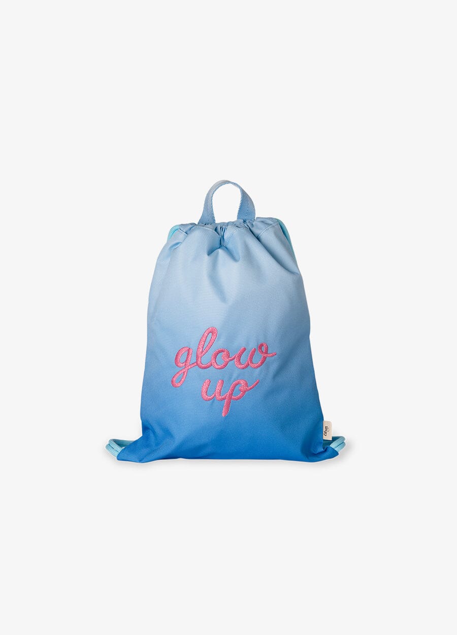 Drawstring Wet Bag - Blue Glow Up