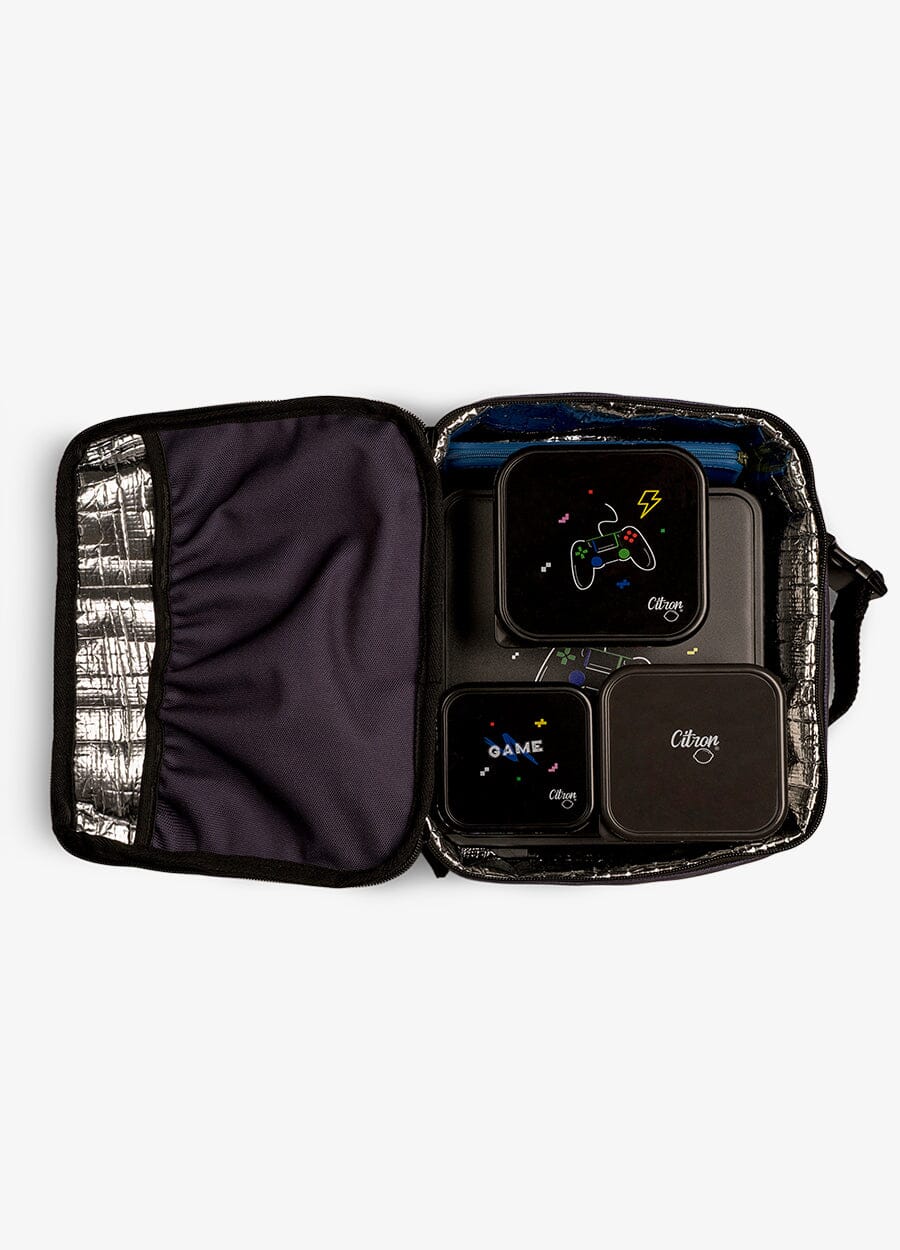 Insulated Square Lunch bag - Gaming