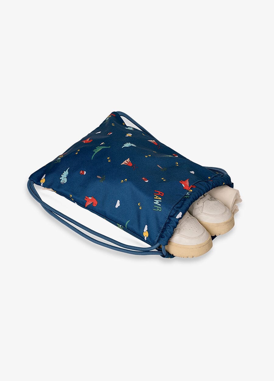 Drawstring Wet Bag - Dino
