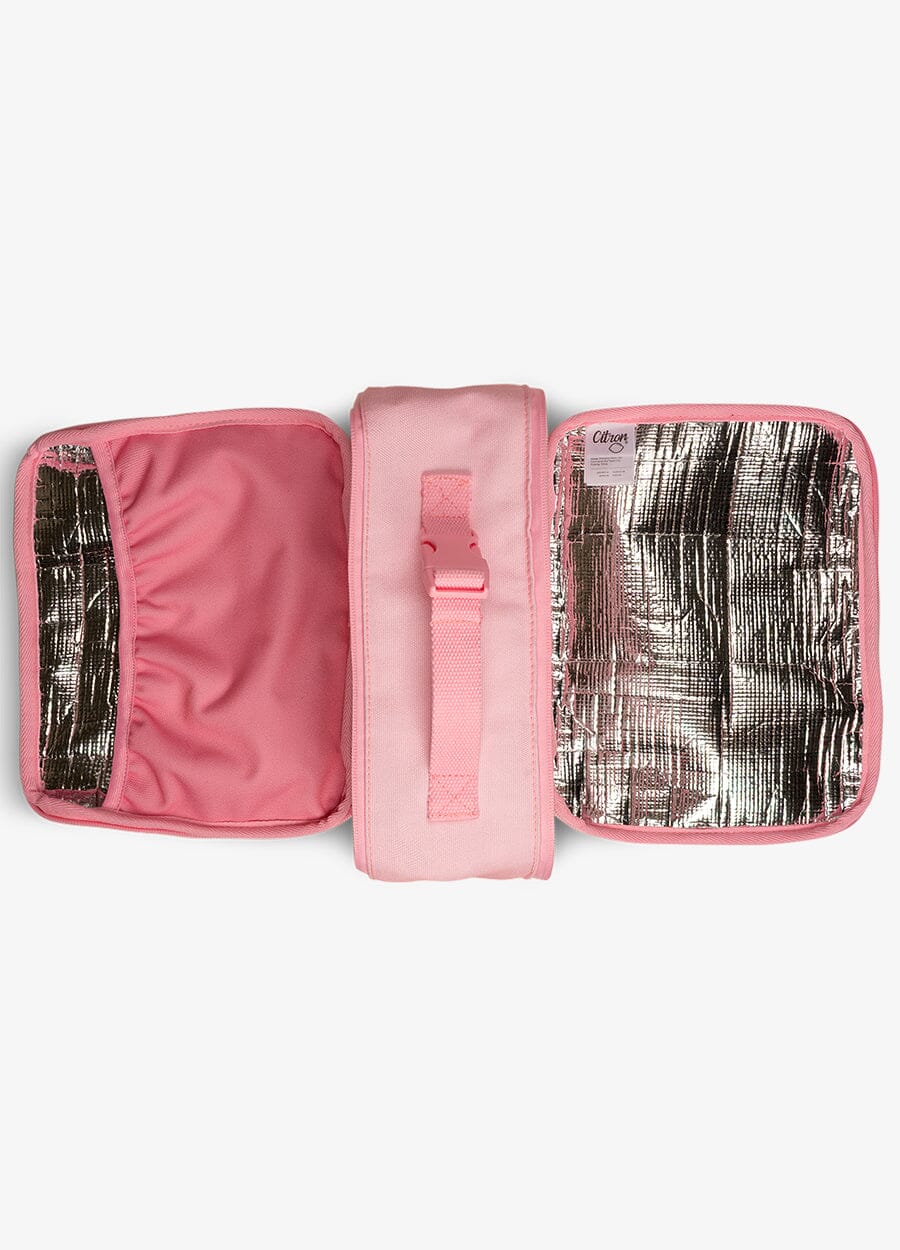 Insulated Square Lunch bag - Pink Glow Up