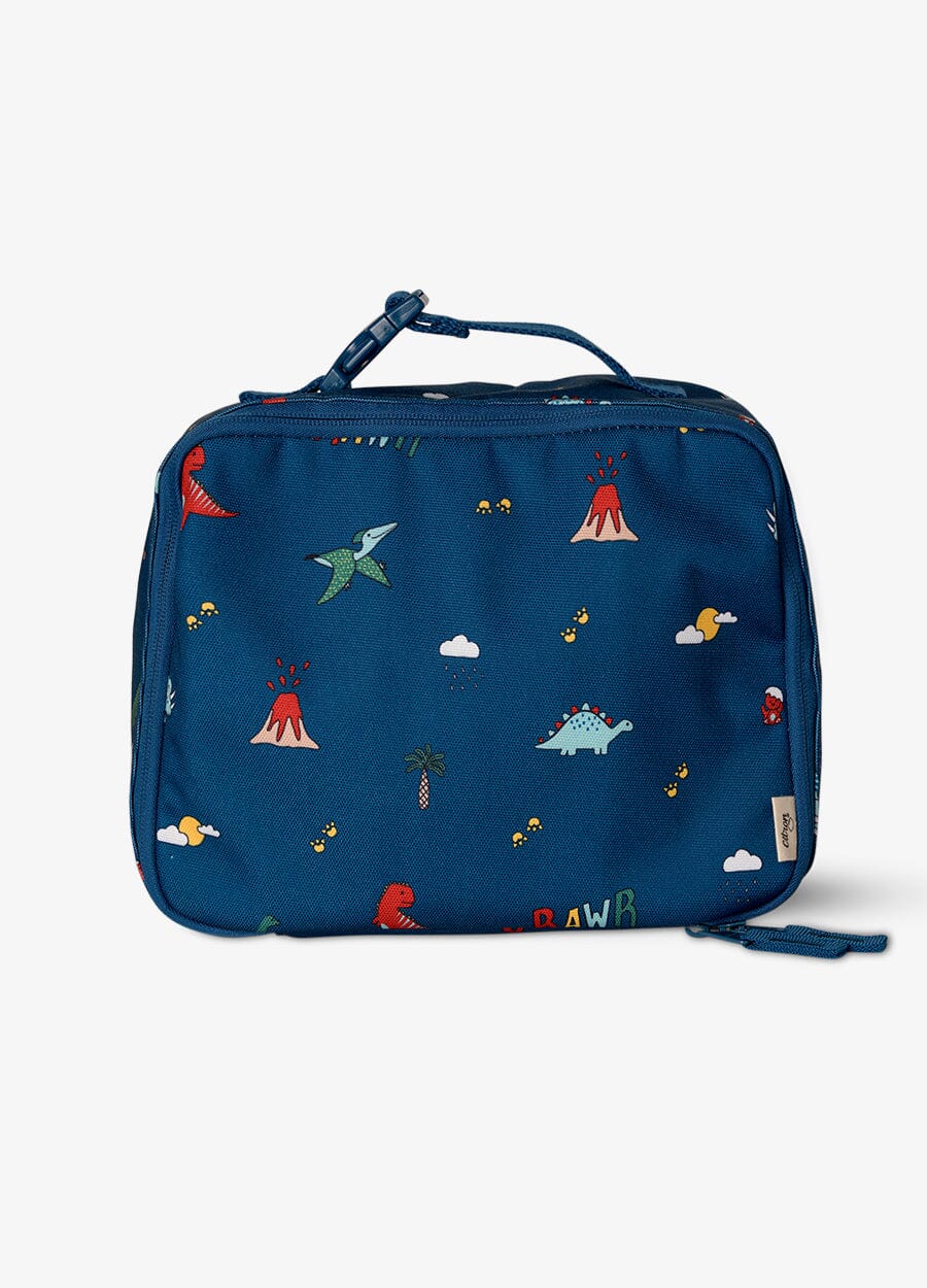 Insulated Square Lunch bag - Dino