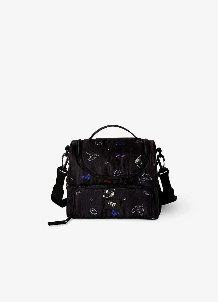 2 Compartment Insulated Lunch Bag - Gaming