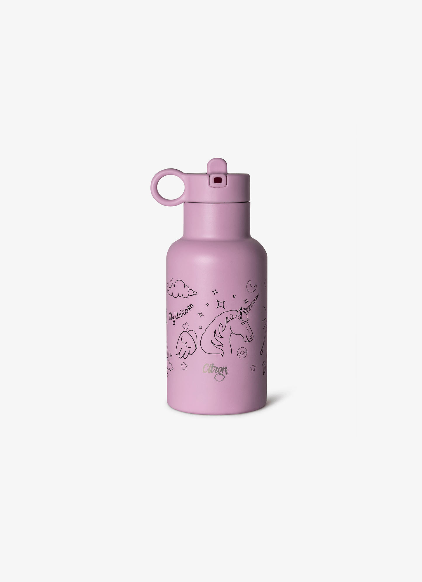 Little Big Water Bottle - 350ml - Unicorn - Pink
