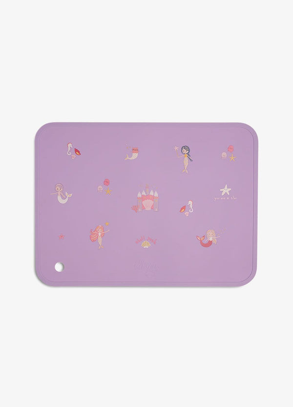 Silicone Placemats Rectangle - Mermaid