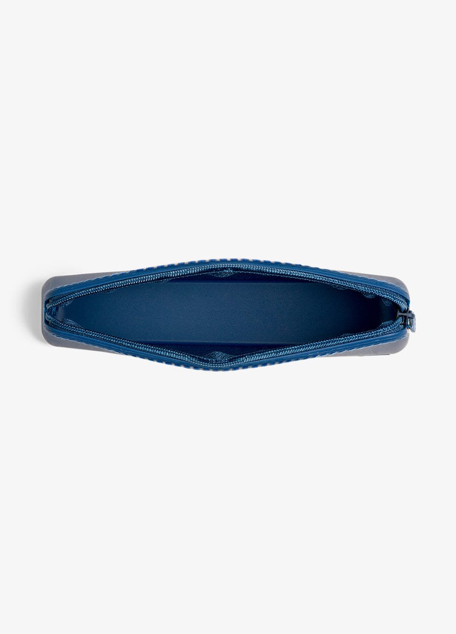 Stainless Steel Cutlery with Pouch - Blue