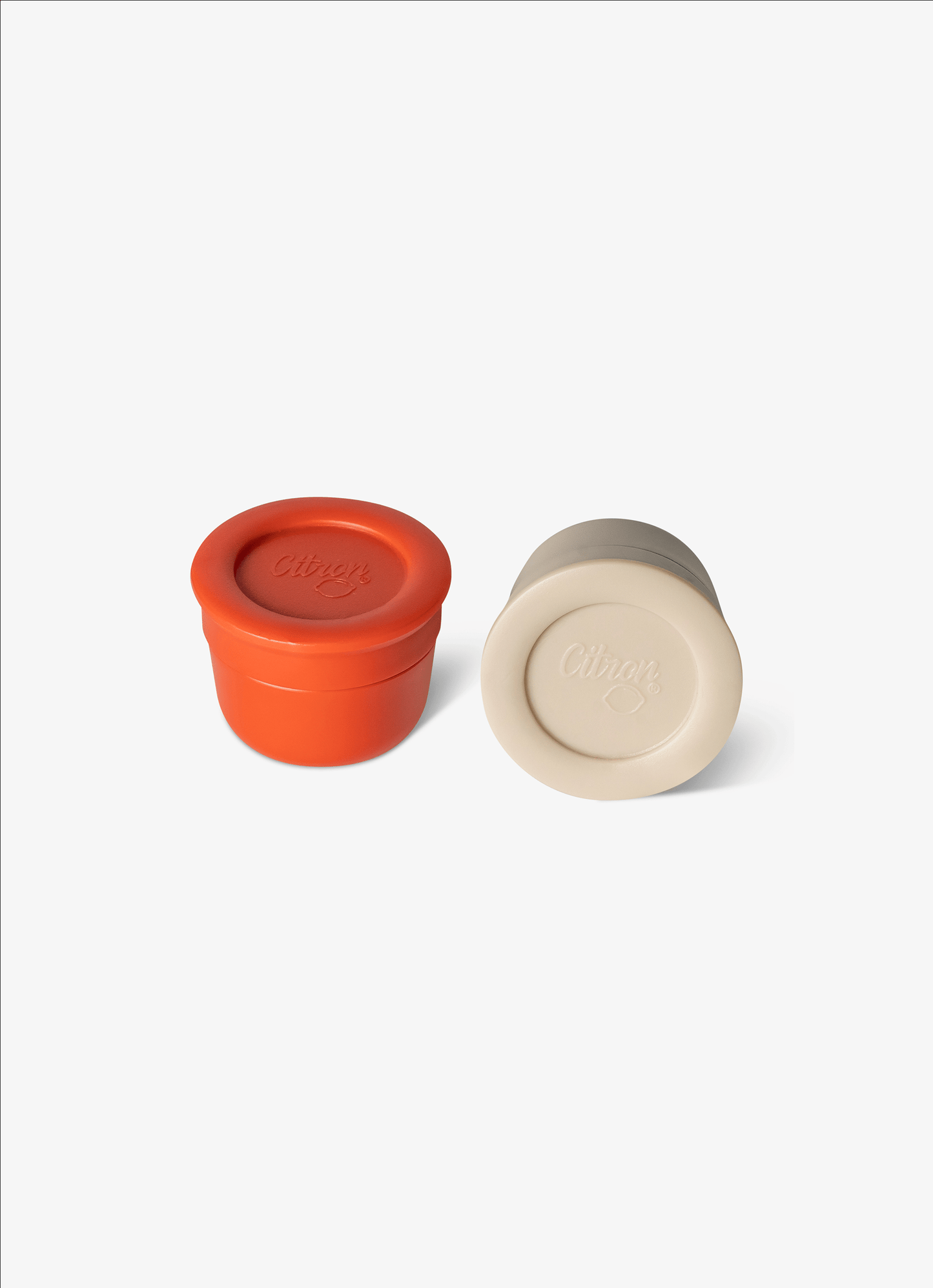 Saucers - Set of 2 - Brick/Beige