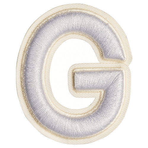 White Letter 'G'