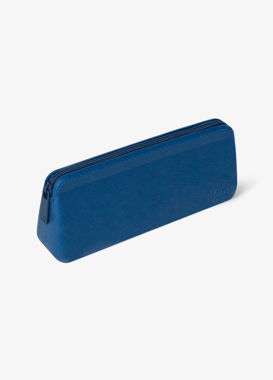 Stainless Steel Cutlery with Pouch - Blue