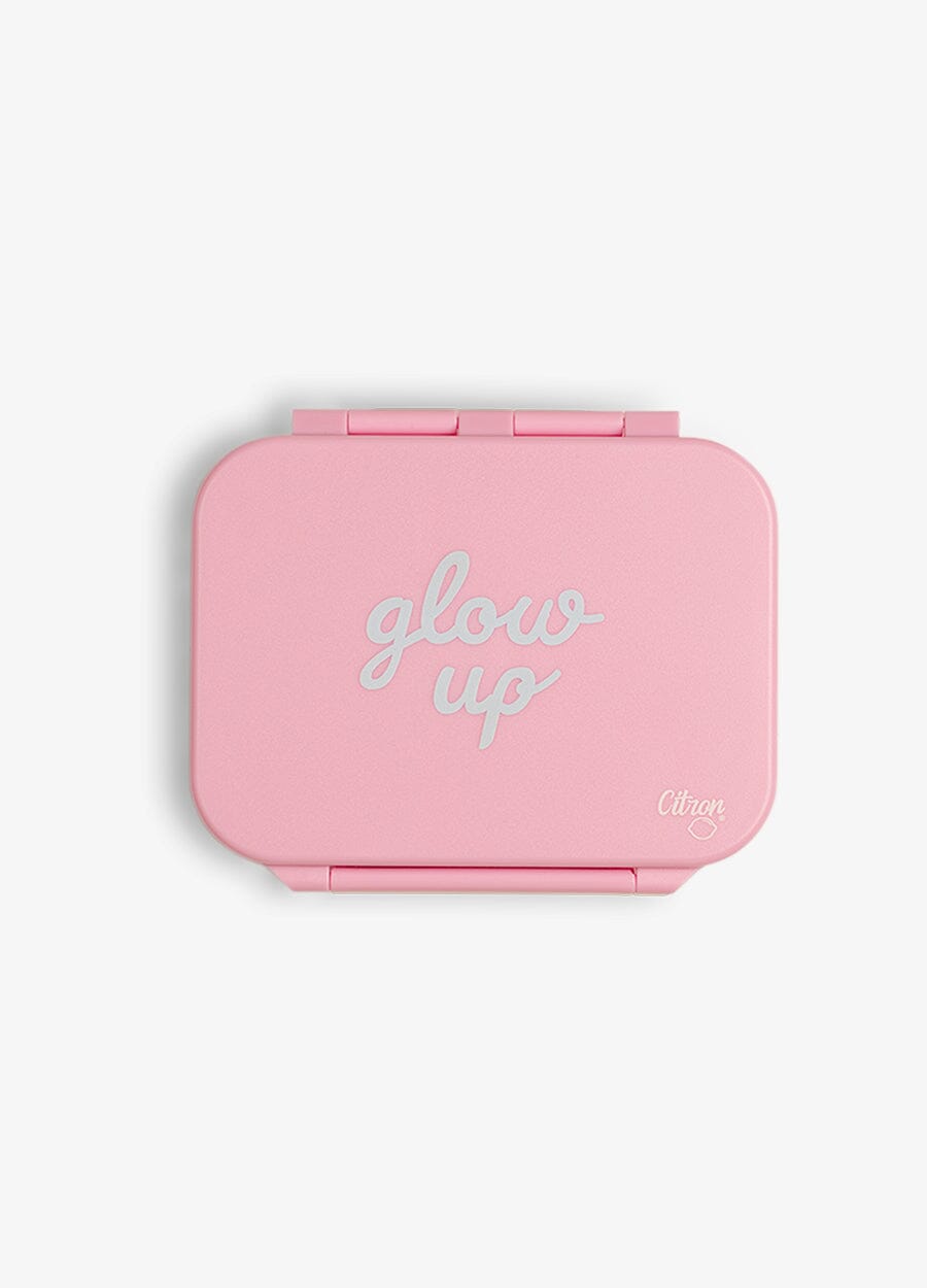 Tritan Snack Box - 3 compartment - Glow Up