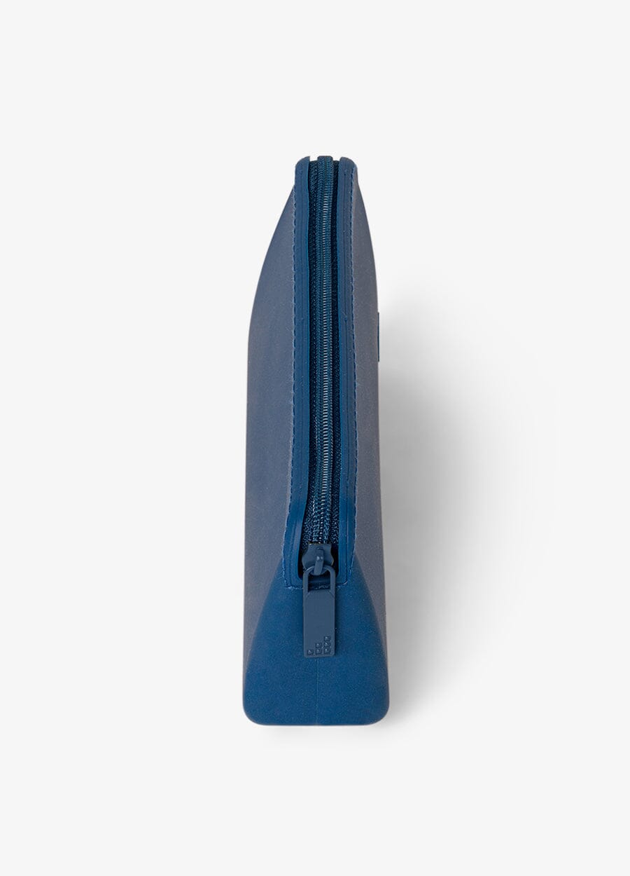 Stainless Steel Cutlery with Pouch - Blue