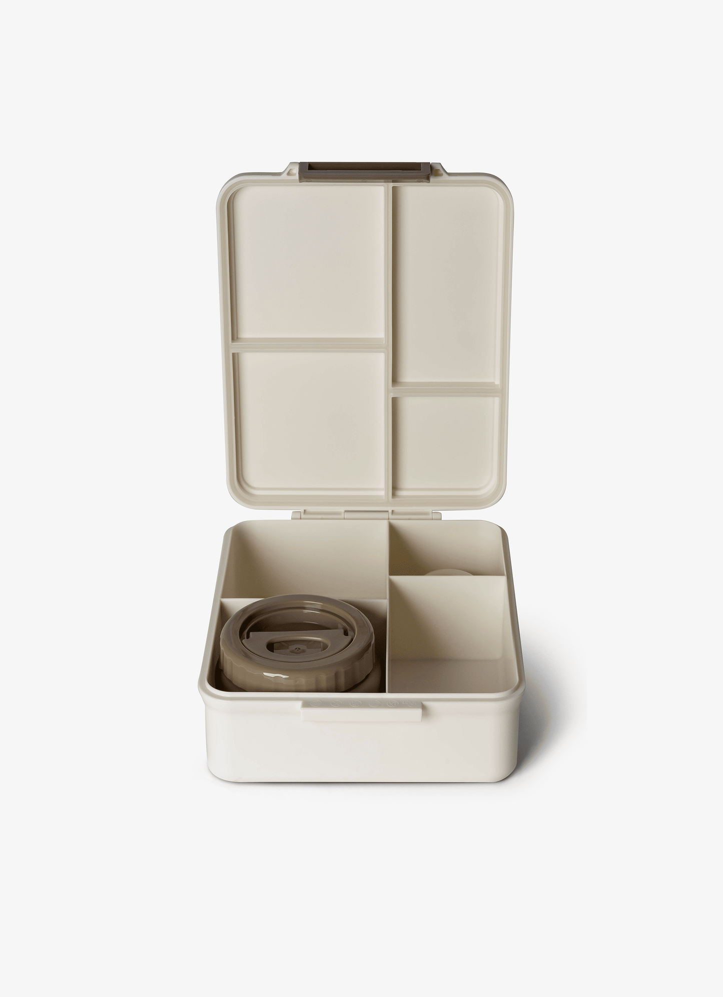 Grand Lunch Box - 4 Compartments - Lemon + Food Jar
