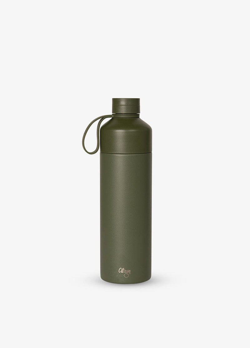 Duo Sip Thermal Water Bottle 750ml - Green