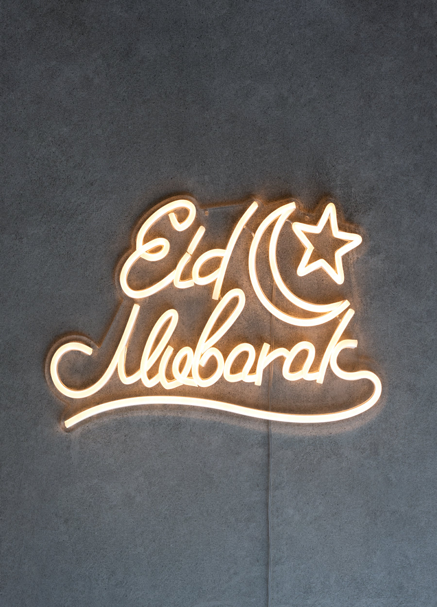 Eid Neon Decor Sign