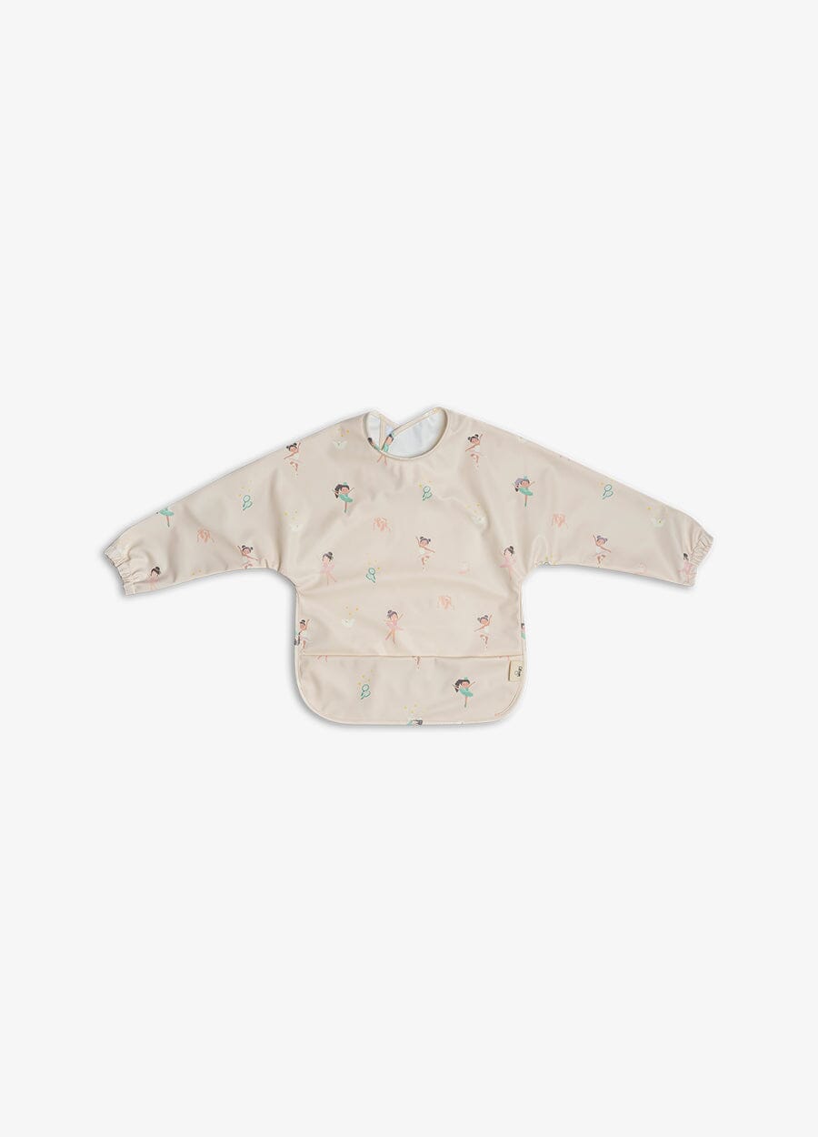 Long Sleeve Bib - Ballerina
