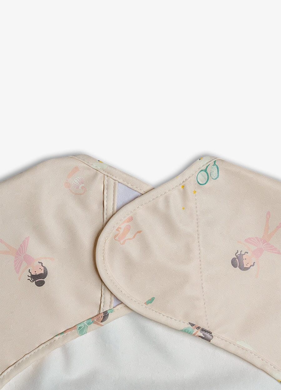 Long Sleeve Bib - Ballerina