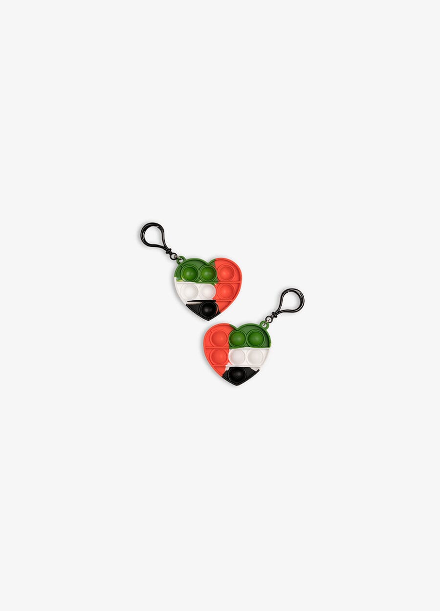 Pop It Keychain - UAE National Day - 2 piece