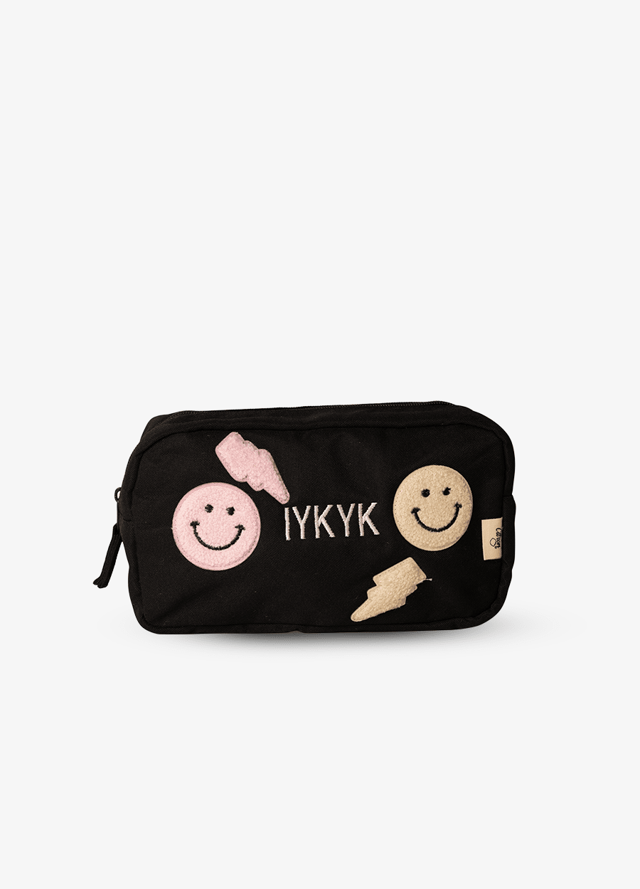 Classic Travel Pouch - IYKYK- Black