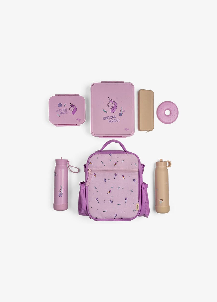 Thermal Classic Lunch Bag Backpack - Stormy Unicorn