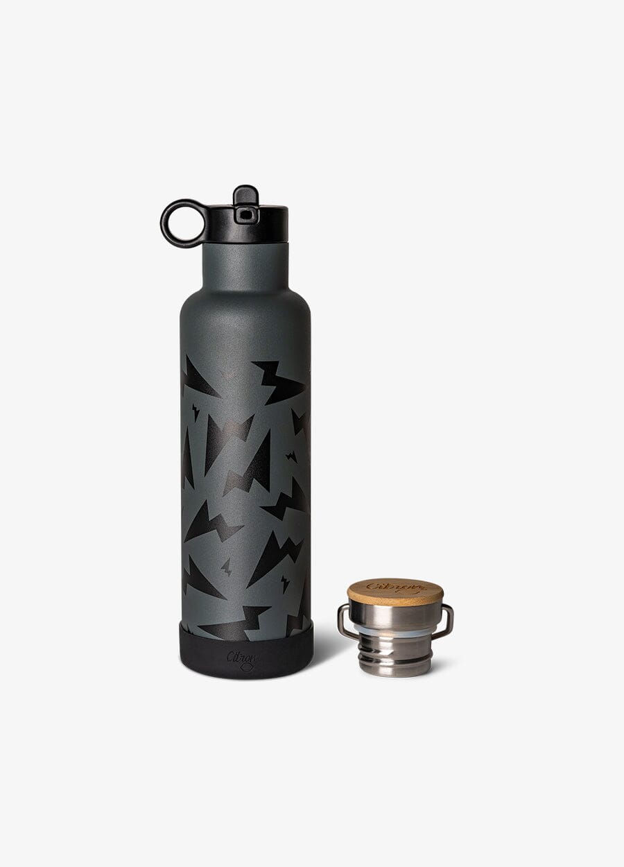 Water Bottle - 750ml - Thunder Black