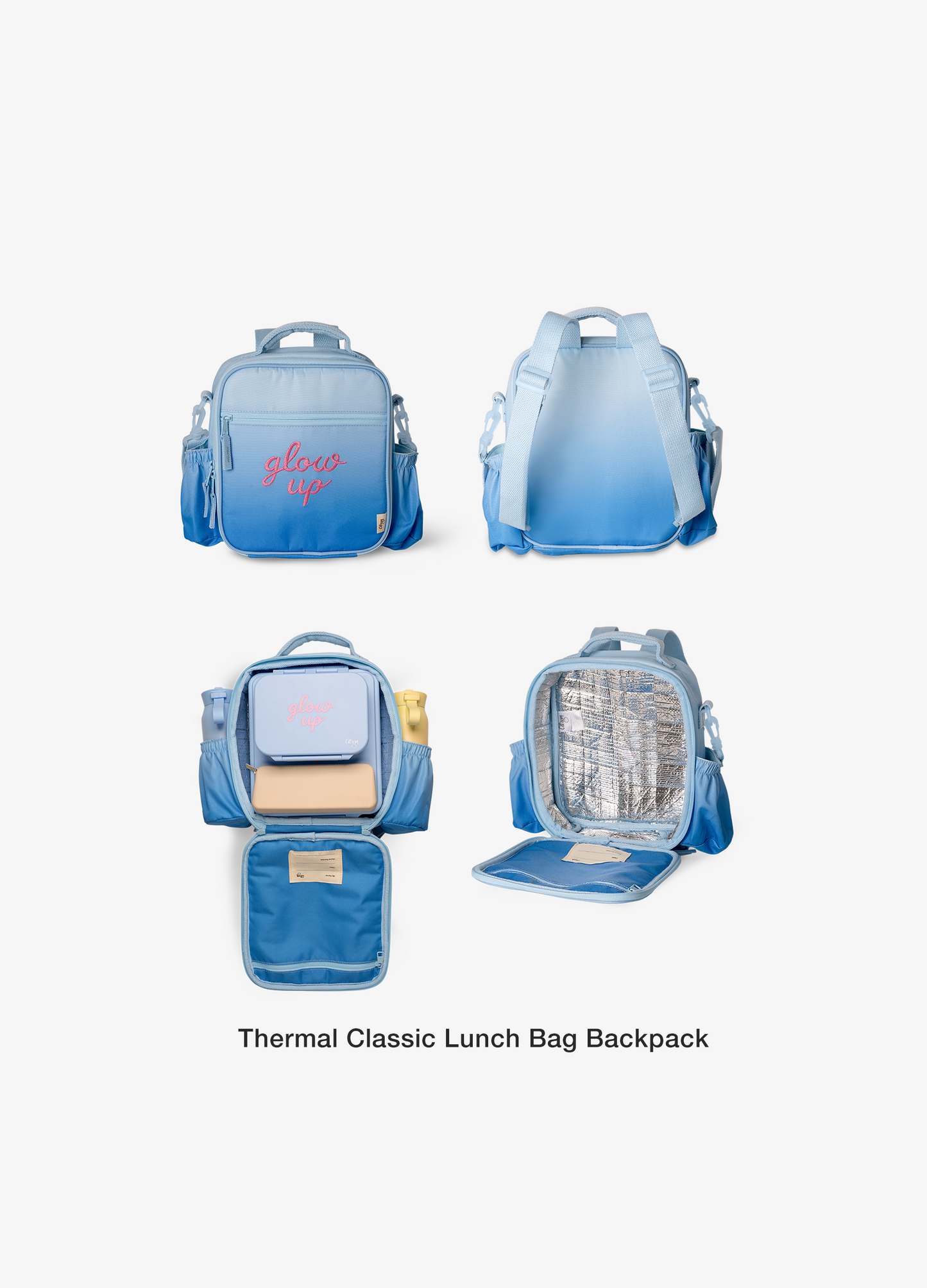 All-in-One Lunch Set - Blue Glow Up