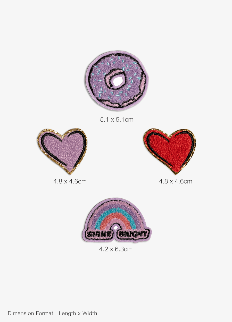 Cute Patches - Set of 4